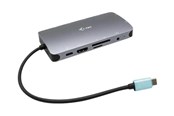 Dokkingstasjon - I-Tec USB-C Metal Nano Dock HDMI/VGA with LAN + Power Delivery 100 W - C31NANODOCKVGAPD