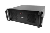 Kabinett - Lanberg - rack-mountable - 4U - ATX - Kabinett - Server (Rack) - Svart - SC01-3504-10B