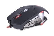 Mus - Rebeltec Falcon - mouse - USB - Mus - Optisk - 6 - Sølv - RBLMYS00031