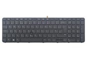 Tastatur - HP DualPoint - Bærbart tastatur - til utskifting - Dansk - 841145-081