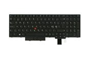 Tastatur - Lenovo Thinkpad Keyboard T580/P52S Nordic - Bærbart tastatur - til utskifting - Nordisk - Svart - 01HX178