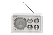 DAB, nettverks- og klokkeradio - DENVER TR-61 - portable radio - AM/FM - Hvit - TR-61WHITE