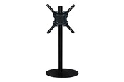 Veggmontering, AV-braketter & AV-møbler - ConnecTech StandView TV Floor Mount with rotatable top. 26"-55". Matte black 25 kg 55" From 200 x 200 mm - SWB7160