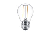 LED-lyspære - Philips LED-lyspære Classic Mini-ball 2W/827 (25W) Clear E27 - 929001238755