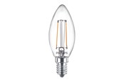 LED-lyspære - Philips LED-lyspære Classic Candle 2W/827 (25W) Clear E14 - 929001238395