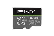 Minnekort - PNY PRO Elite MicroSD/SD - 100MB/s - 512GB - P-SDUX512U3100PRO-GE