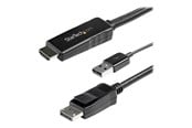 Skjermkabel - StarTech.com 2 m (6.6 ft.) HDMI to DisplayPort Cable - 4K 30Hz - video cable - DisplayPort / HDMI - 2 m - HD2DPMM2M