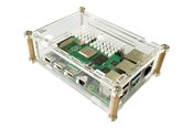 Kabinett - Joy-It ACRYLIC CASE - Kabinett - Raspberry Pi - Transparent - Rb-CaseP4+01