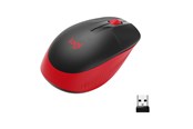 Mus - Logitech M190 Full-size Wireless Optical PC Mouse - Red - Mus - Optisk - 3 knapper - Rød - 910-005908