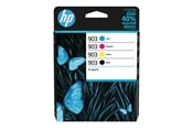 Printertilbehør blekk/toner - HP 903 / 6ZC73AE 4-Pack (Black Yellow Cyan Magenta) Ink - Blekkpatron Blå - 6ZC73AE