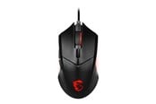 Mus - MSI Maus Clutch GM08 Gaming Maus Black USB - Mus - Optisk - 6 - Svart - S12-0401800-CLA