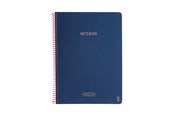 Blokker & Notisbøker - KOZO Premium Notebook A4 navy 100 pcs 80g. - 320102