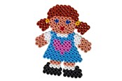 Kreative leker - Hama Ironing Beads Pegboard Maxi-Girl - 8207