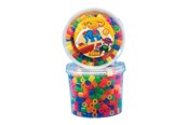 Kreative leker - Hama Ironing beads Maxi in Tub-Neonmix (051) 600pcs. - 8572