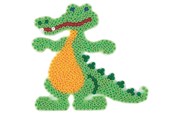 Kreative leker - Hama Ironing Beads Pegboard-Crocodile - 259