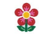 Kreative leker - Hama Ironing Beads-Flower Pegboard - 299