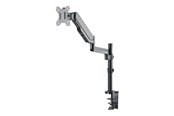 Skjermholder - IC INTRACOM Manhattan Monitor Desk Mount (clamp & grommet) 1 screen 3 pivots (full motion) 10-32" Vesa 75x75 to 100x100mm Gas Spring Max 8kg Black - 461580