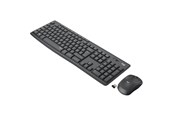 Tastatur - Logitech MK295 Silent Wireless Combo - Off White - US - Tastatur & Mussett - Amerikansk Engelsk - Sølv - 920-009824