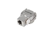 Tilbehør - Lanberg KSFA-2000 Keystone Module Toolless RJ45 - LSA CAT6A FTP 180° - KSFA-2000