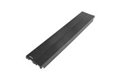 Rackskap - Lanberg AKP-1402-B 19" Plastic Fast Assembly Fire Retardant Blanking Panel 2U Black - AKP-1402-B