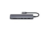 Dokkingstasjon - Satechi USB-C Slim Multi-Port with Ethernet Adapter - ST-UCSMA3M