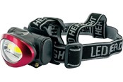 Lommelykter  - Schwaiger Headlamp COB LED Black/Red - STLED10533