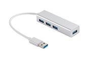 USB-hub - Sandberg Saver USB-hub - 4 porter - Sølv - 333-88