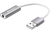 Lydkort - Sandberg Headset USB converter Silver/White - 134-13