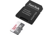 Minnekort - SanDisk Ultra microSD/SD - 100MB/s - 128GB - SDSQUNR-128G-GN3MA