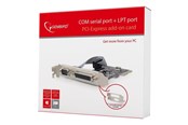 Nettverksadapter - Gembird PEX-COMLPT-01 - parallel/serial adapter - PEX-COMLPT-01