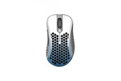 Mus - G-Wolves Sköll RGB Gaming Mouse - White/Blue - Gaming mus - Optisk - 7 - Hvit med RGB lys - SK-L3360-WHBF