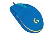 Mus - Logitech G102 LIGHTSYNC - Blue - Gaming mus - Optisk - 6 - Svart med RGB-lys - 910-005801