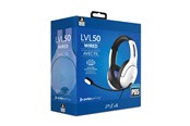 Spill - Tilbehør - PDP LVL50 Wired Stereo Headset - White - Headset - Sony PlayStation 4 - 708056065812