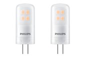 LED-lyspære - Philips LED-lyspære Capsule 2,7W/827 (28W) 2-pak G4 - 929002389231