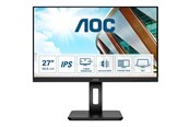 Skjerm - 27" AOC Q27P2Q - 2560x1440 - 75Hz - IPS - USB HUB - Q27P2Q