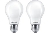 LED-lyspære - Philips LED-lyspære Classic Standard 4.5W/827 (40W) Frosted 2-pack E27 - 929001242967