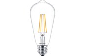 LED-lyspære - Philips LED-lyspære Classic Edison 7W/827 (60W) Clear E27 - 929001387655