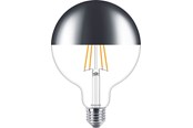 LED-lyspære - Philips LED-lyspære Classic Globe Ø125 mm 7.2W/827 (50W) Mirror Dimmable E27 - 929002412901