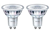 LED-lyspære - Philips LED-lyspære Classic Spot 4.6W/827 (50W) 36° 2-pack GU10 - 929001215218