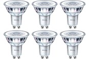 LED-lyspære - Philips LED-lyspære Classic Spot 4,6W/827 (50W) 36° 6-pack GU10 - 929001215233