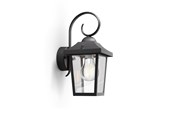 Lamper - Philips Buzzard utendørs vegglampe, sort - 915005309001