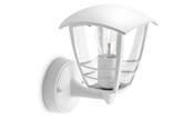 Lamper - Philips Creek wall lantern white 1x60W 230V - 915002789602