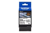 Papir, Fotopapir & Etiketter - Brother TZe SL251 - black on white - Roll (2.4 cm x 8 m) - TZeSL251