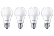 LED-lyspære - Philips LED-lyspære Standard 10W/827 (75W) Frosted 4-pack E27 - 929002306504