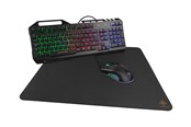 Tastatur - Deltaco GAMING - Gamingtastatur - Nordisk - Svart - GAM-113