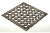 Dreneringsprodukter - SSI-METALINDUSTI ApS Hf grating square 136 x 136 mm without frame - 1018