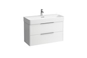 Baderomsmøbler - LAUFEN Base vanity unit 95 white - H4024121102601