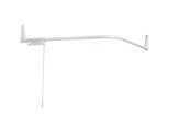 Baderomstilbehør - Van Der P Universal l- and u-shaped rail 12 sizes white - 12250