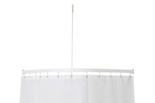 Baderomstilbehør - Van Der P Profil 5001 l-shaped shower rail white - 5750-02-90