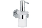 Baderomstilbehør - Grohe Essentials Soap dispenser with holder, chrome - 40448001